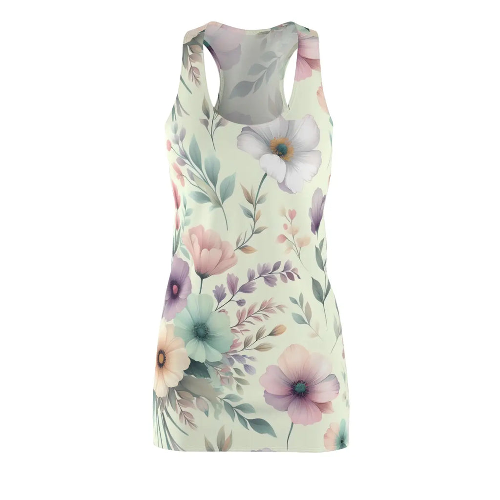 Chic Racerback Dress - Sporty Summer Style - DipaliZ