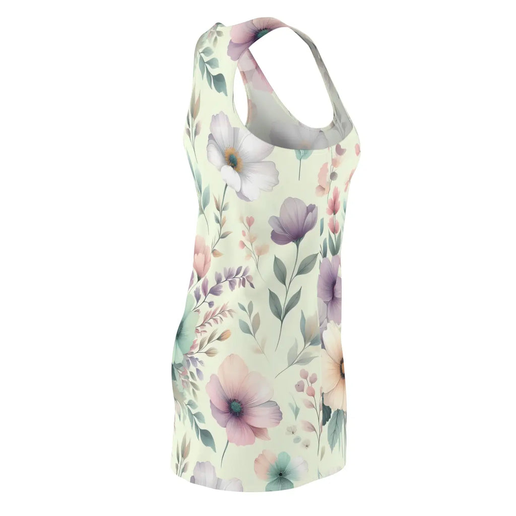 Chic Racerback Dress - Sporty Summer Style - DipaliZ