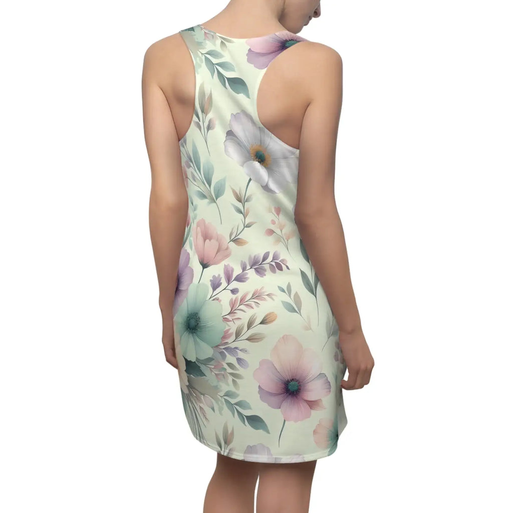Chic Racerback Dress - Sporty Summer Style - DipaliZ