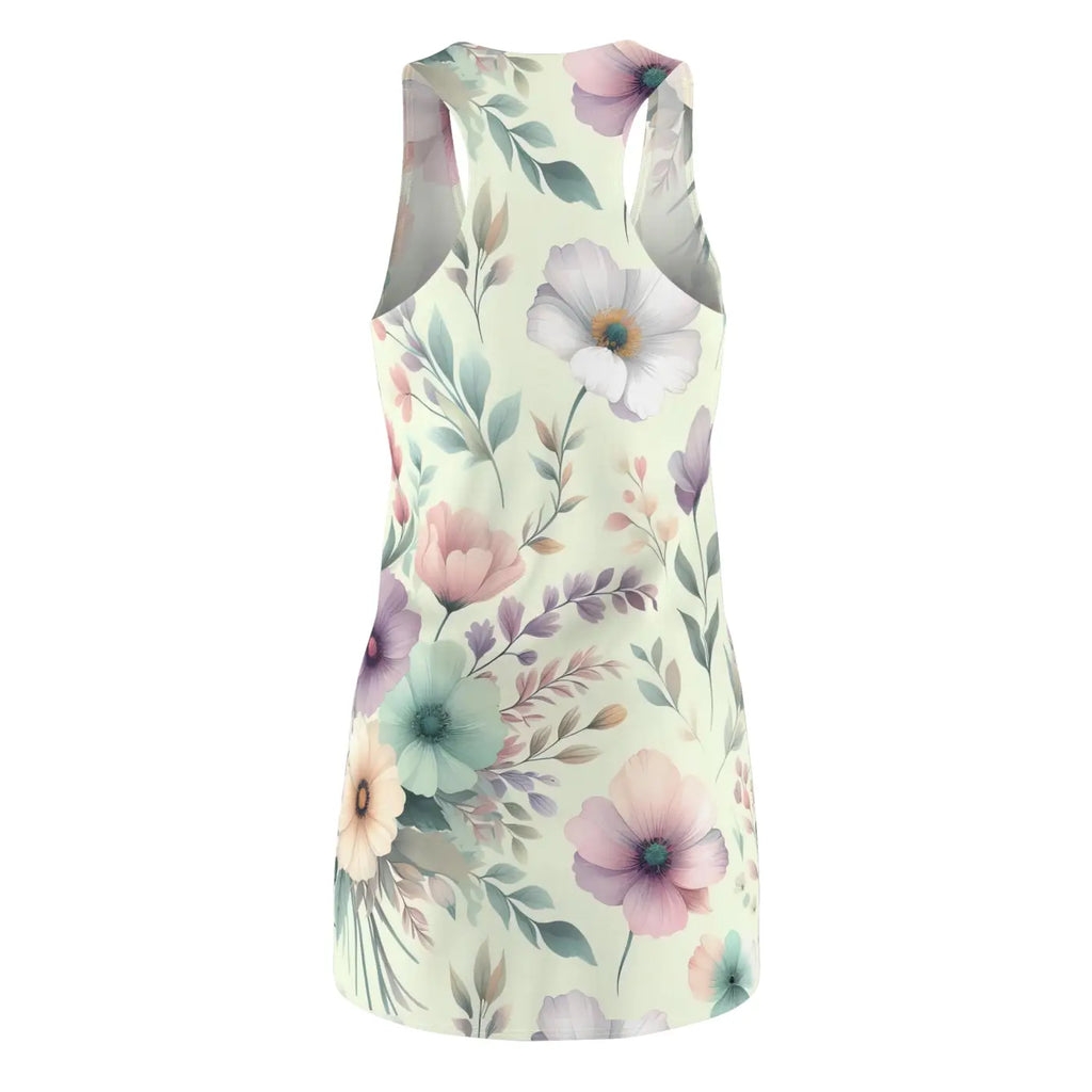 Chic Racerback Dress - Sporty Summer Style - DipaliZ