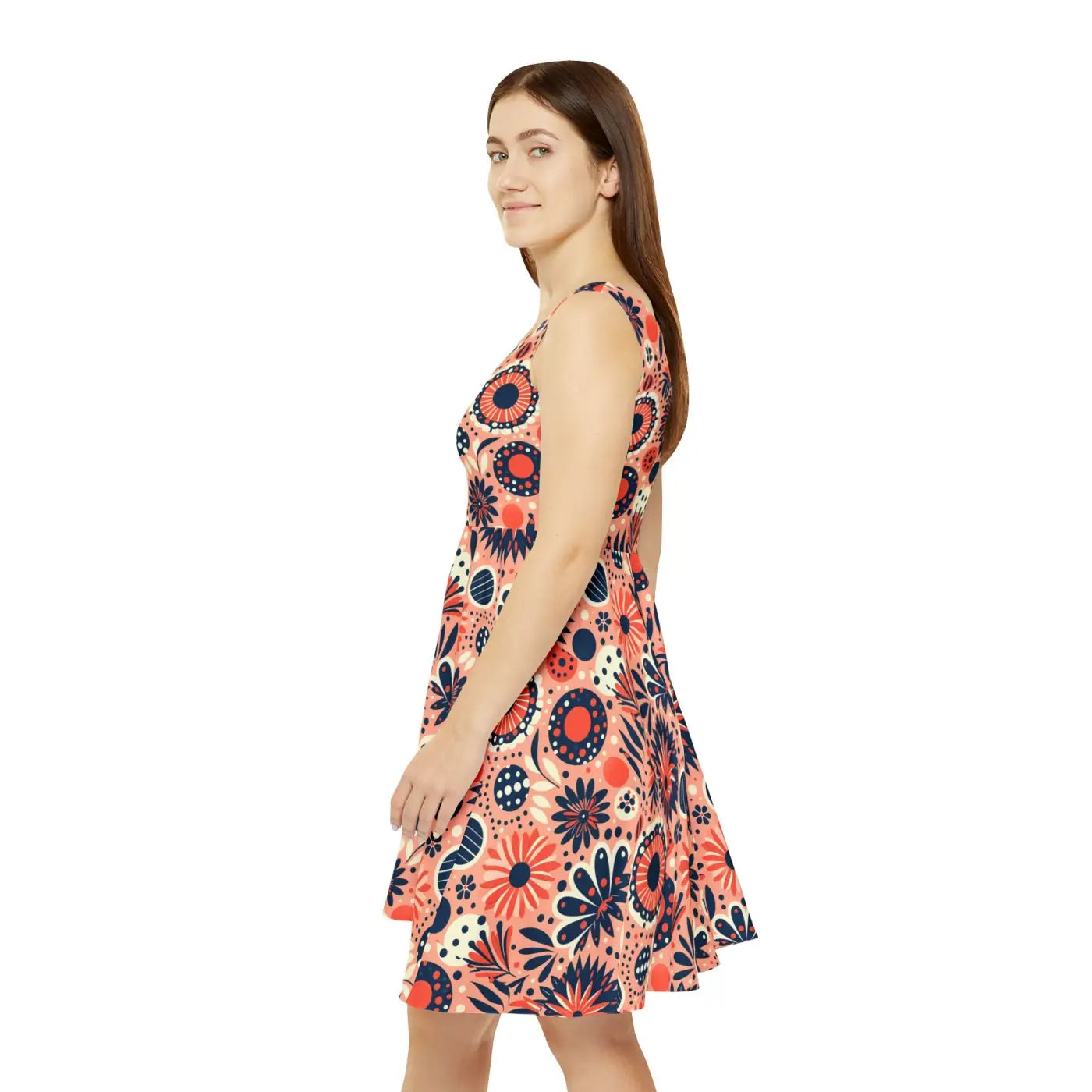 Floral Summer Dress - Garden Party Outfit - DipaliZ