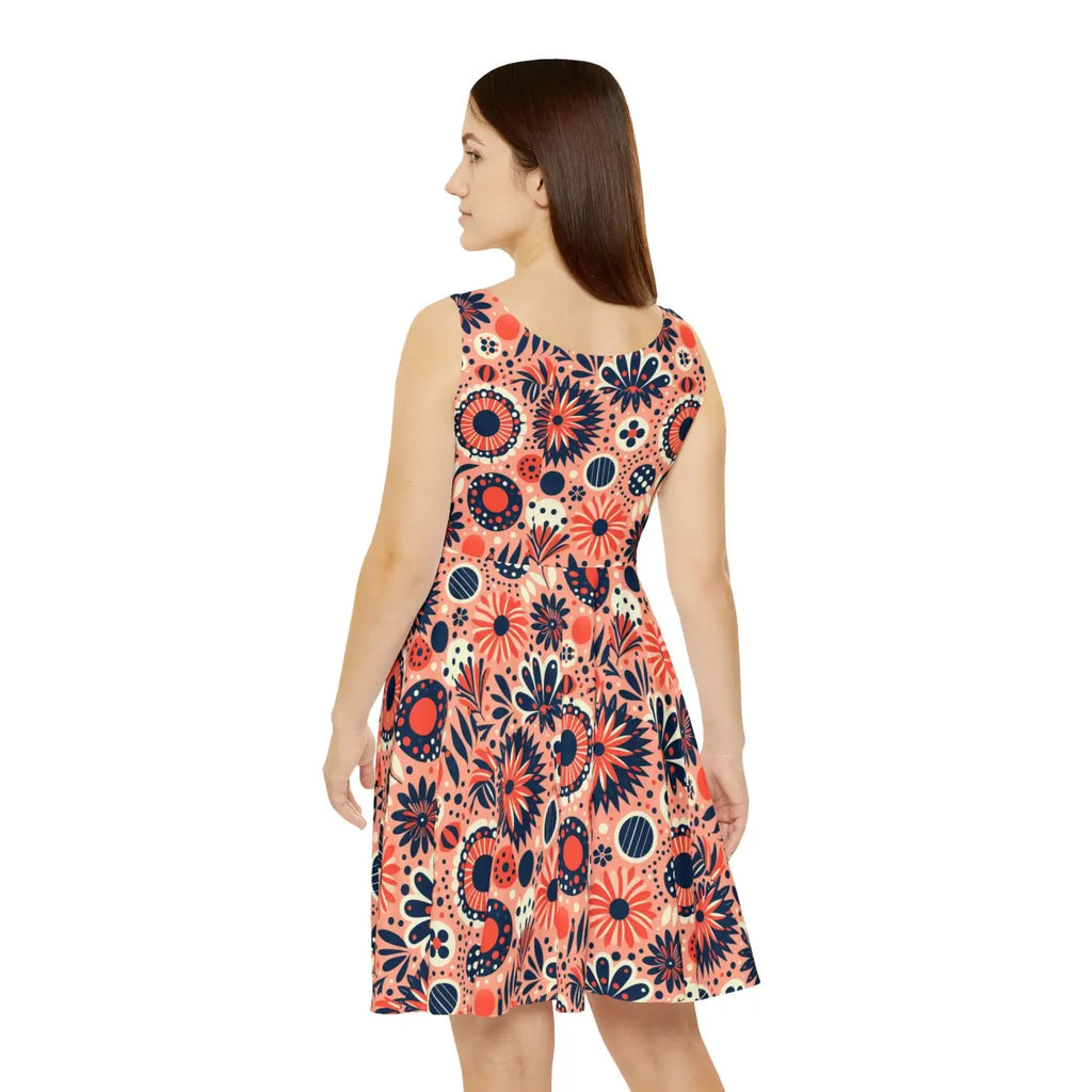 Floral Summer Dress - Garden Party Outfit - DipaliZ