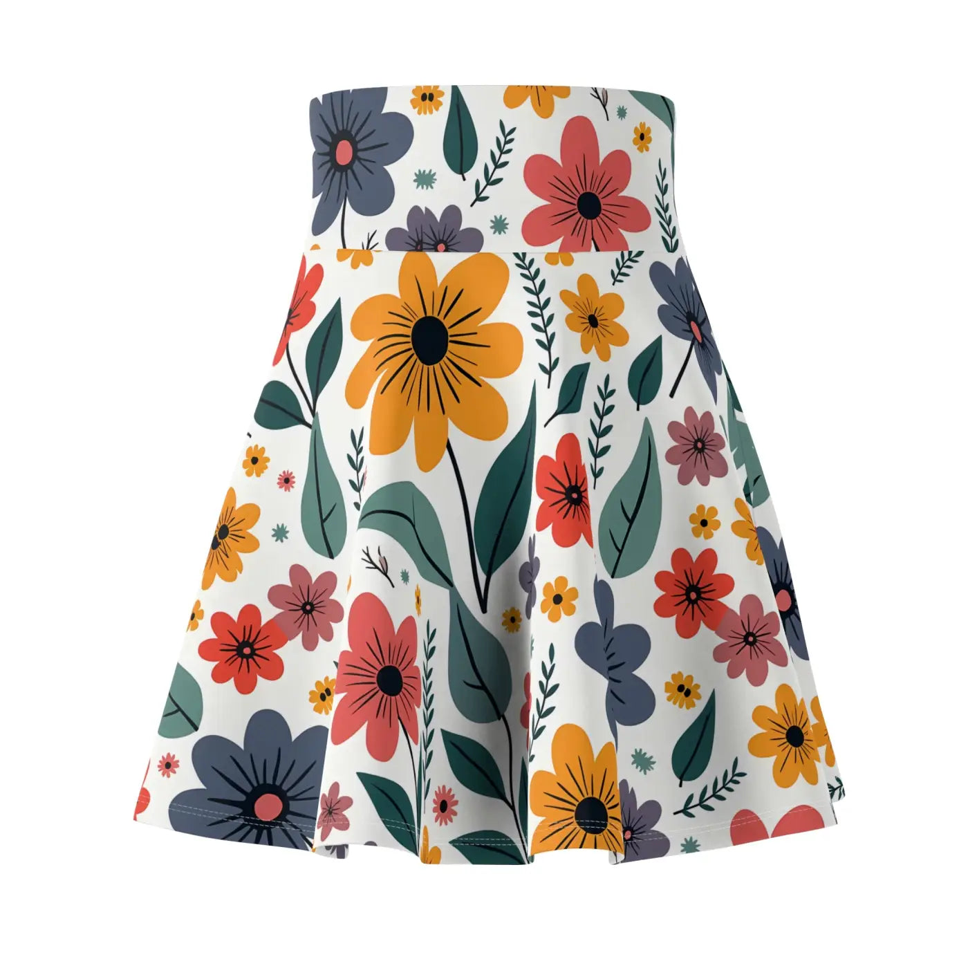 Women's Skater Skirt - Summer Fun Casual Wear - DipaliZ