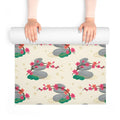 Floral Zen Blossom Foam Yoga Mat - Artful Serenity - DipaliZ