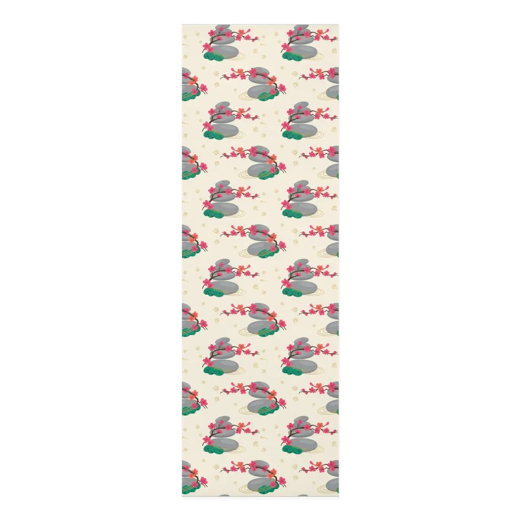 Floral Zen Blossom Foam Yoga Mat - Artful Serenity - DipaliZ