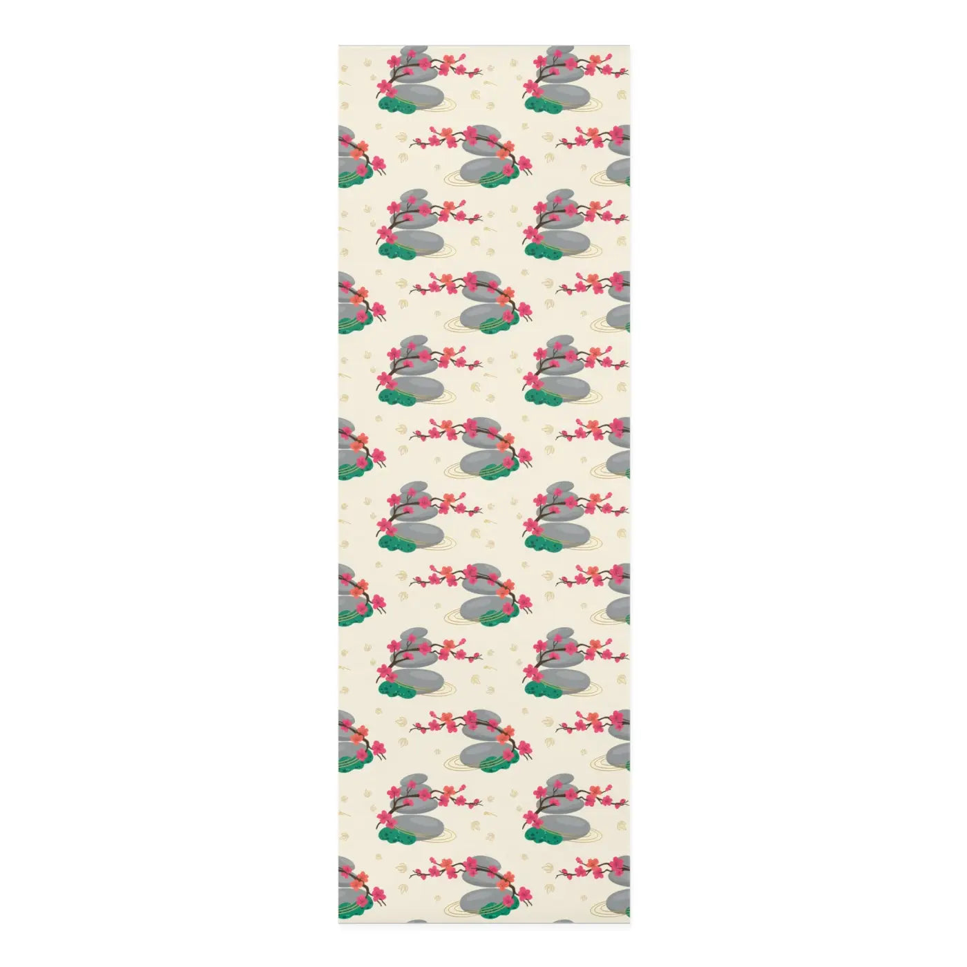 Floral Zen Blossom Foam Yoga Mat - Artful Serenity - DipaliZ