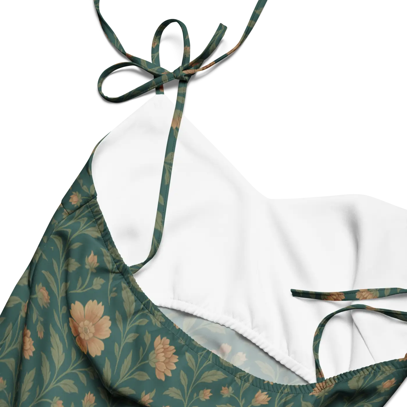 Emerald Green Midi Dress - Built-In Bra Support - DipaliZ