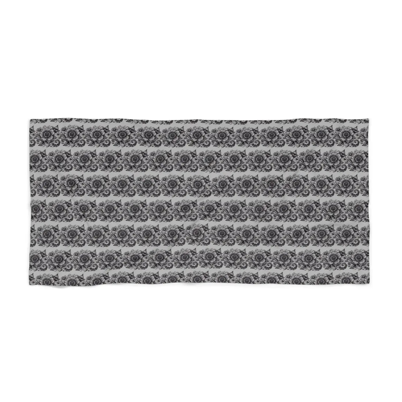 Luxurious Floral Beach Towel - Vivid Prints - DipaliZ
