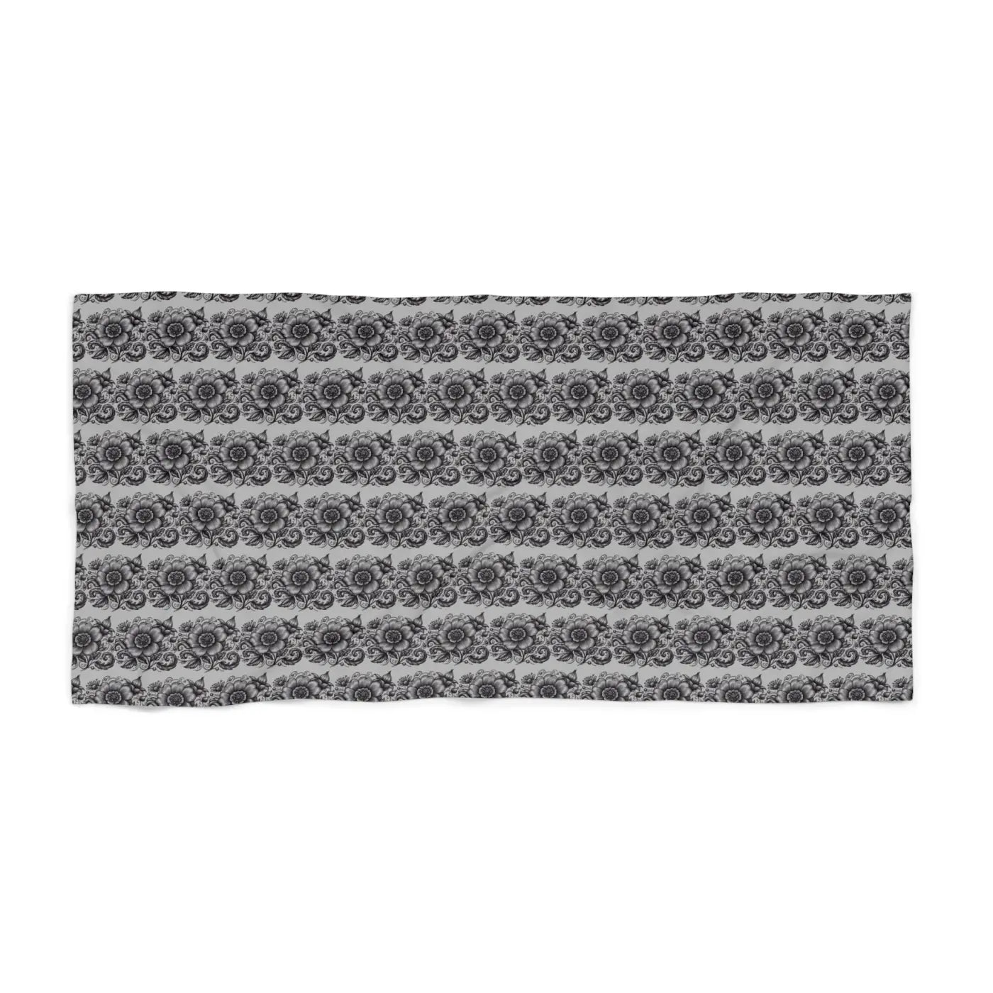 Luxurious Floral Beach Towel - Vivid Prints - DipaliZ