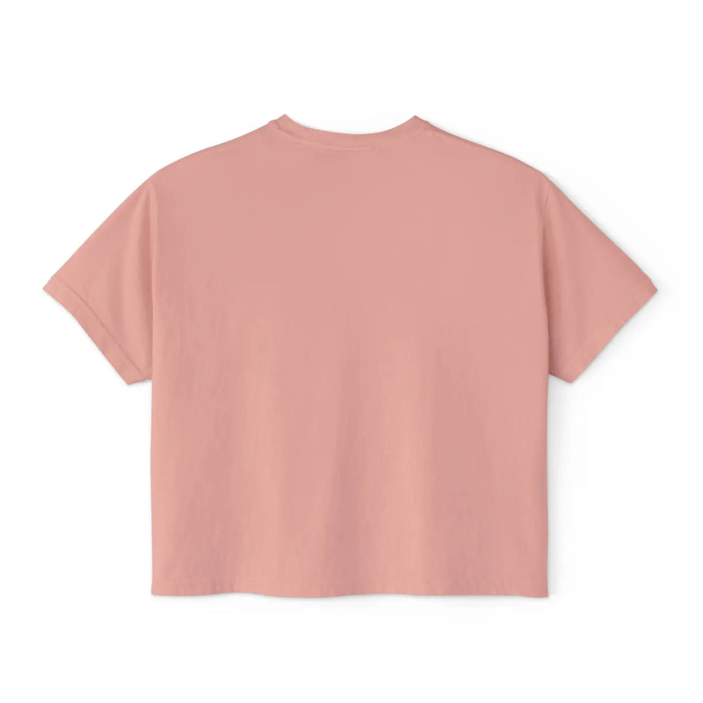 Vintage Pigment Dye Graphic Boxy Tee - Casual Comfort - DipaliZ