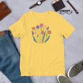 Unisex Flower Bunch Tee - Flattering for Every Body Type - DipaliZ