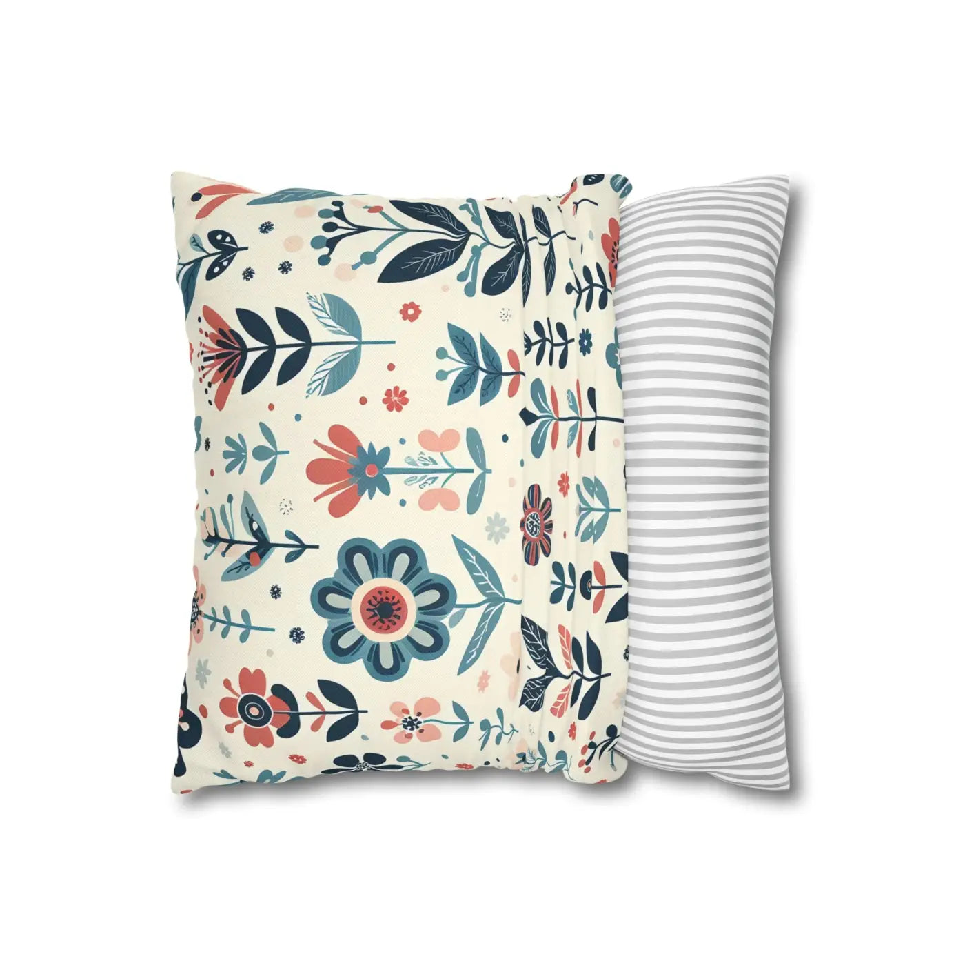 Flower Garden Decorative Pillowcase - Cozy Floral Design - DipaliZ