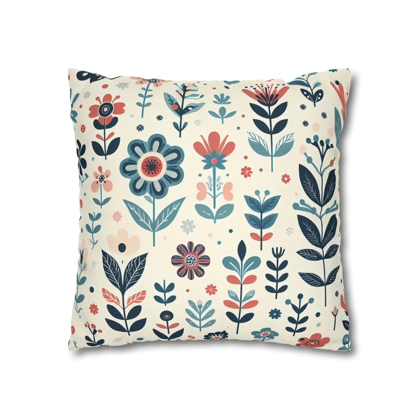 Flower Garden Decorative Pillowcase - Cozy Floral Design - DipaliZ