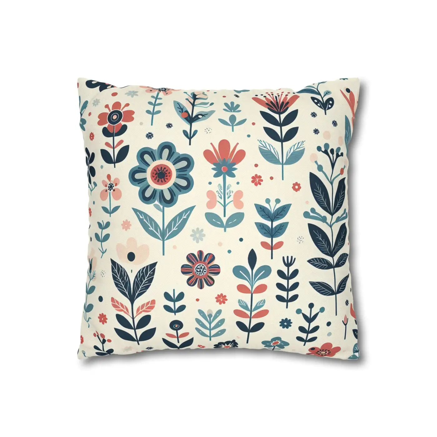 Flower Garden Decorative Pillowcase - Cozy Floral Design - DipaliZ