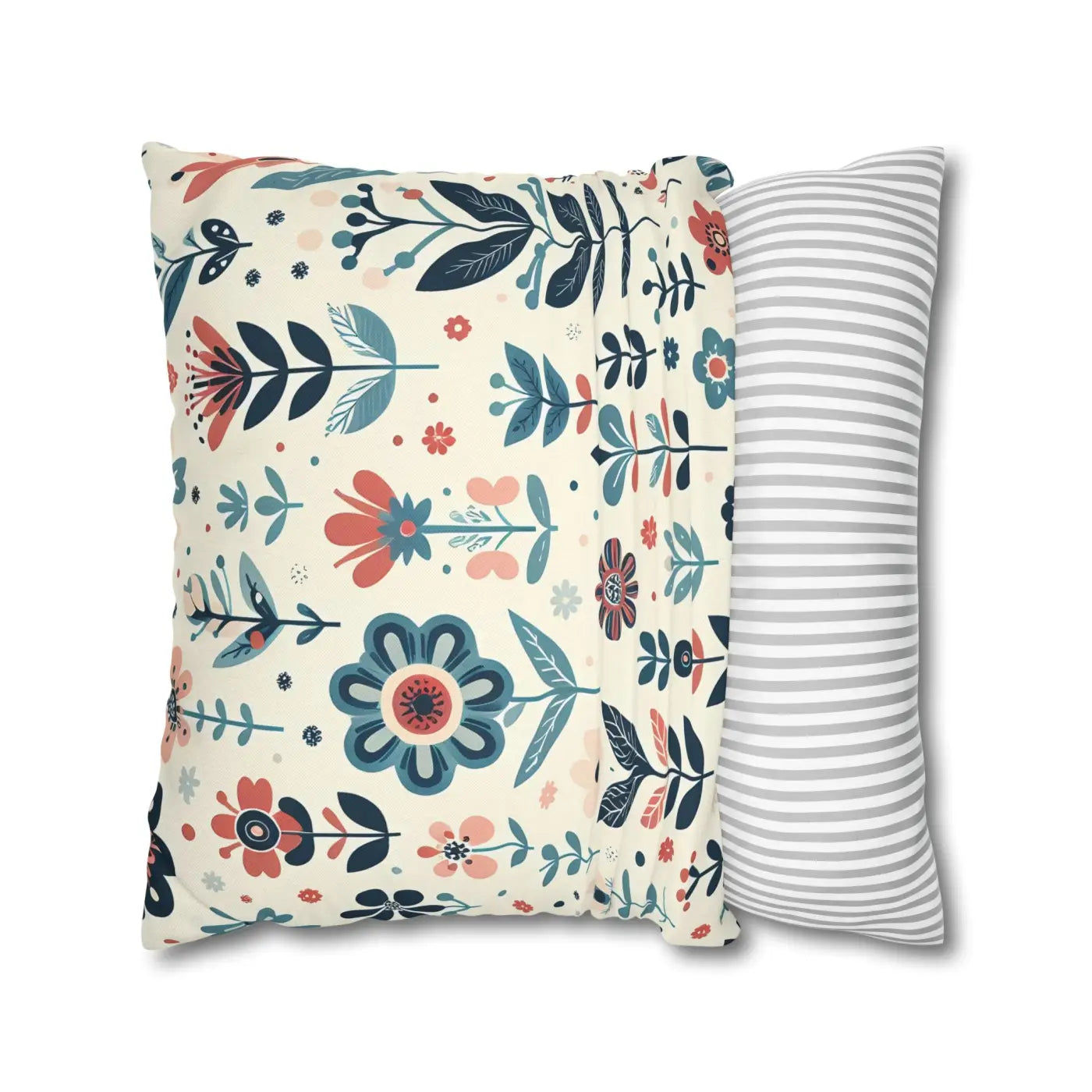 Flower Garden Decorative Pillowcase - Cozy Floral Design - DipaliZ