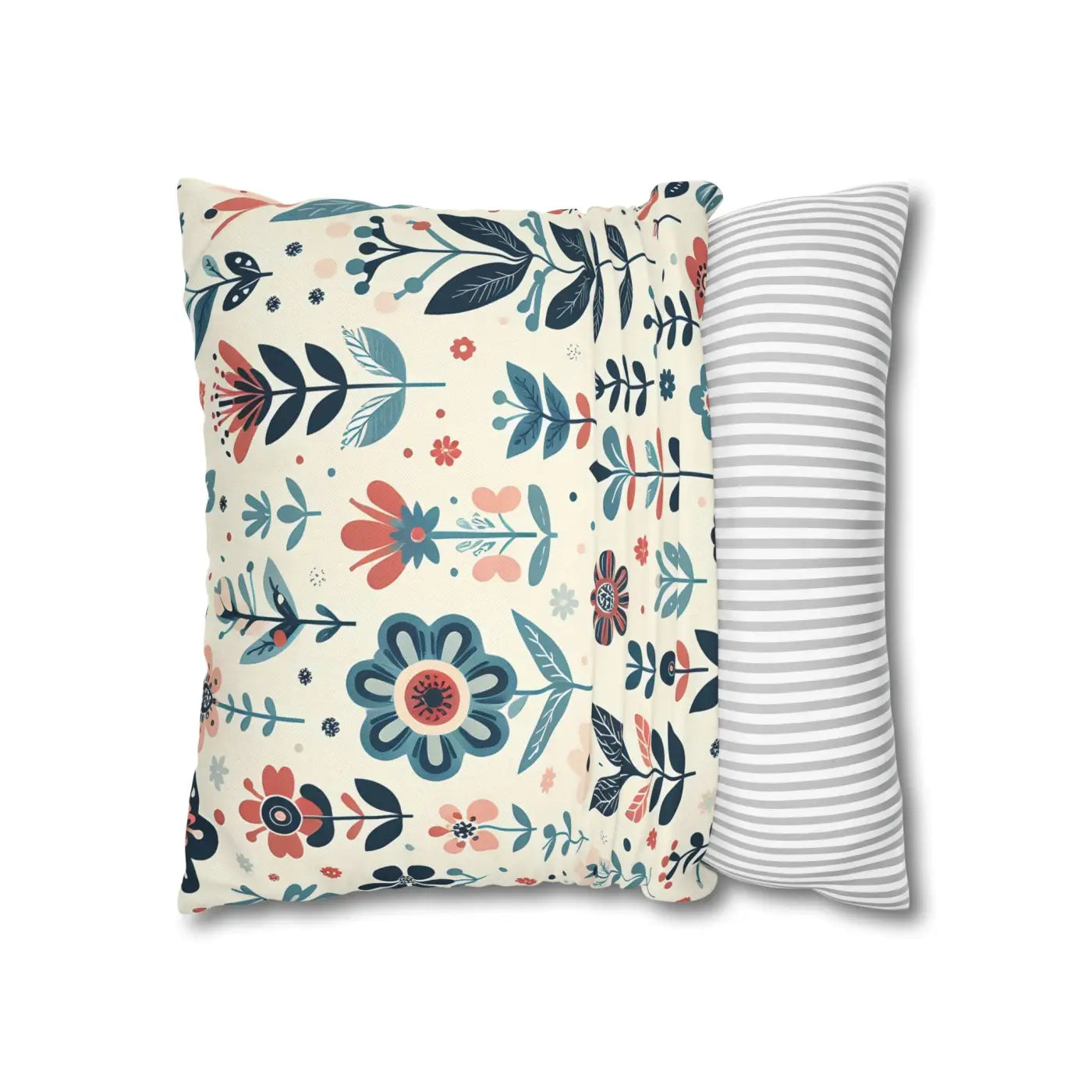 Flower Garden Decorative Pillowcase - Cozy Floral Design - DipaliZ
