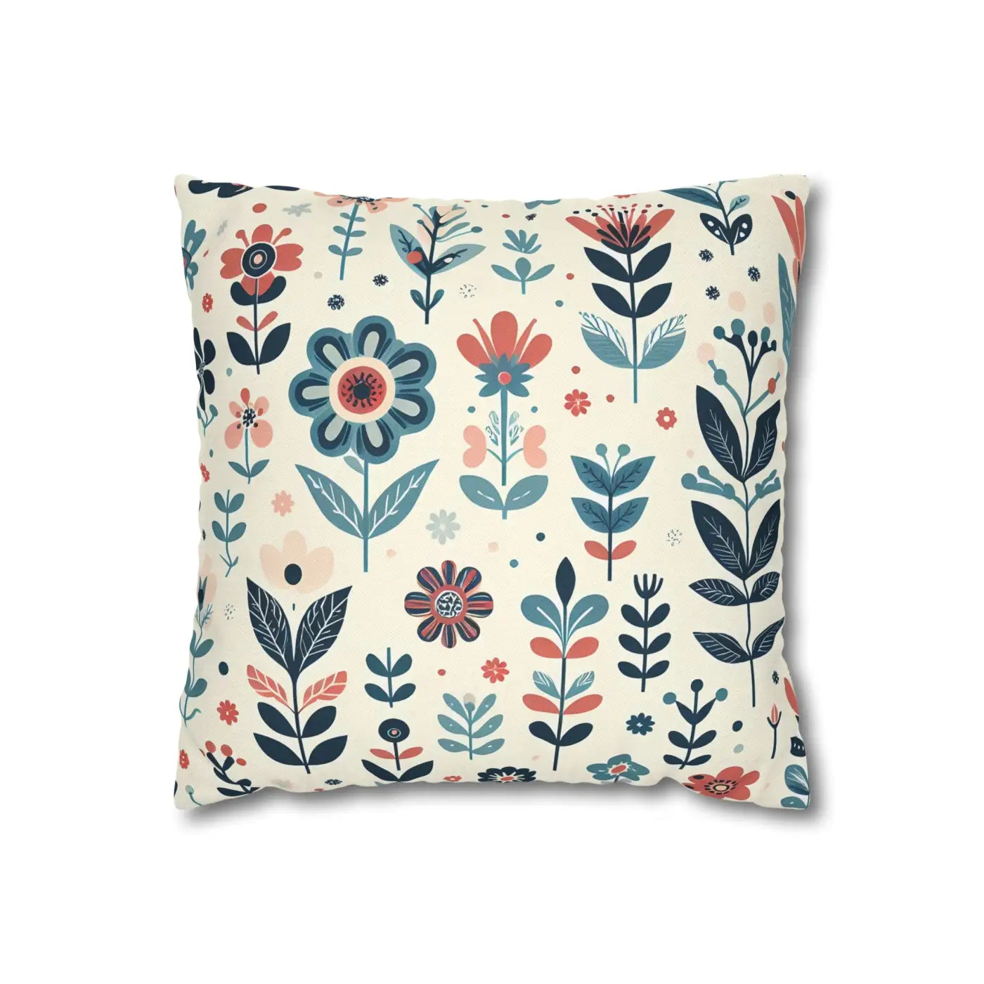 Flower Garden Decorative Pillowcase - Cozy Floral Design - DipaliZ