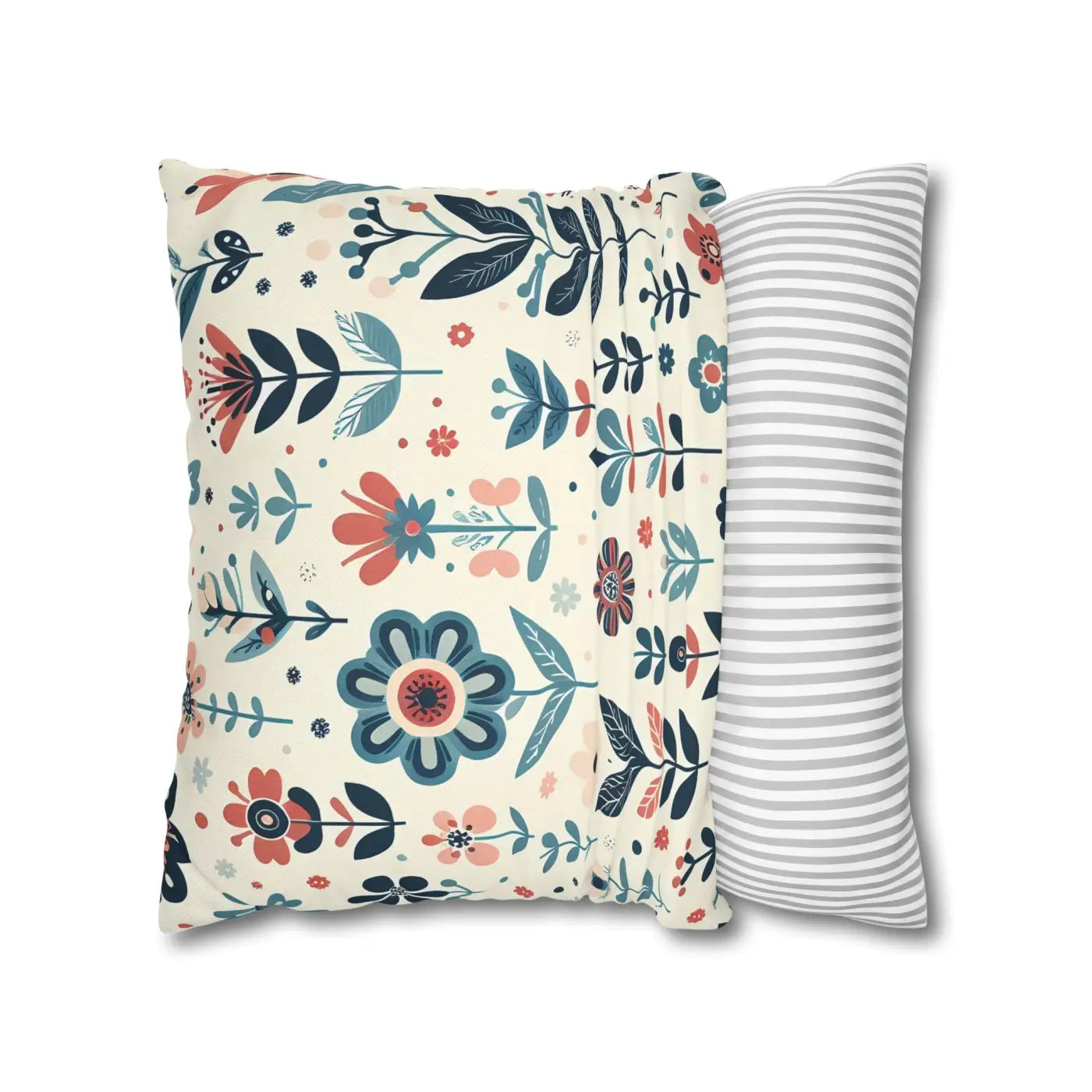 Flower Garden Decorative Pillowcase - Cozy Floral Design - DipaliZ