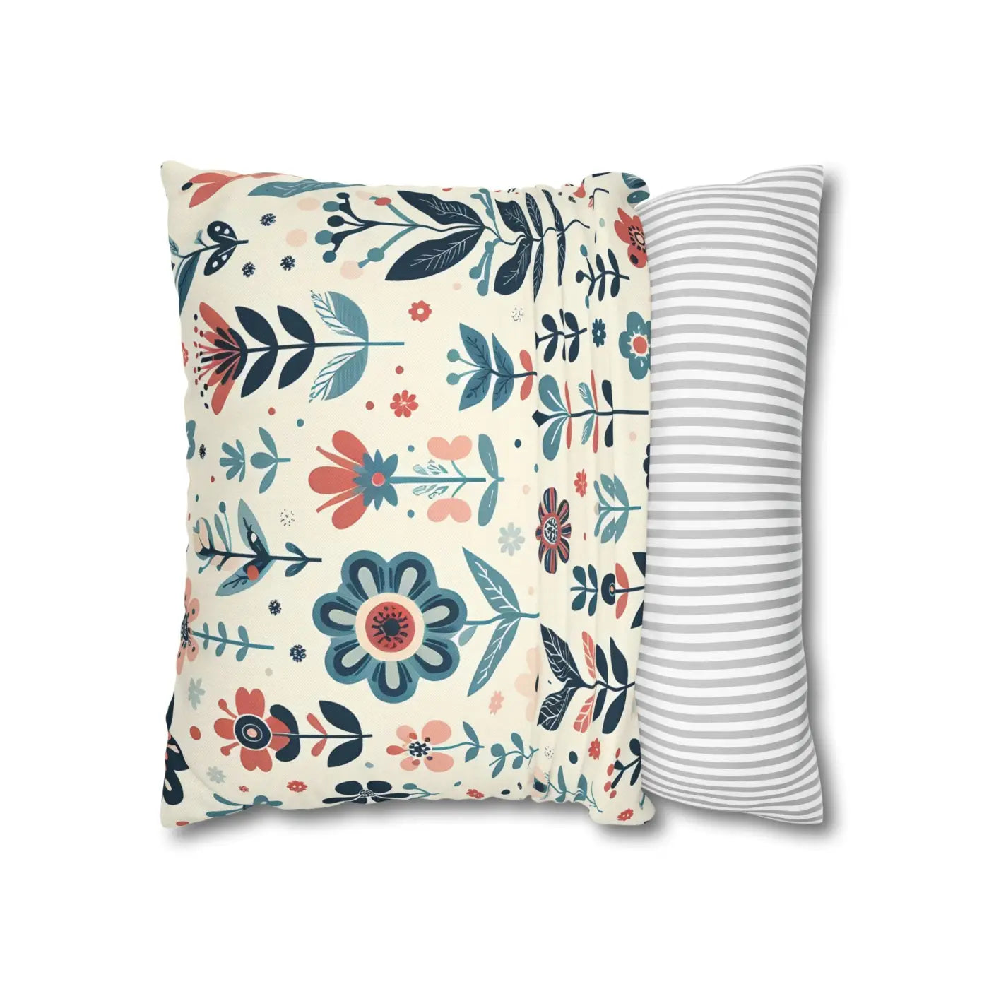Flower Garden Decorative Pillowcase - Cozy Floral Design - DipaliZ