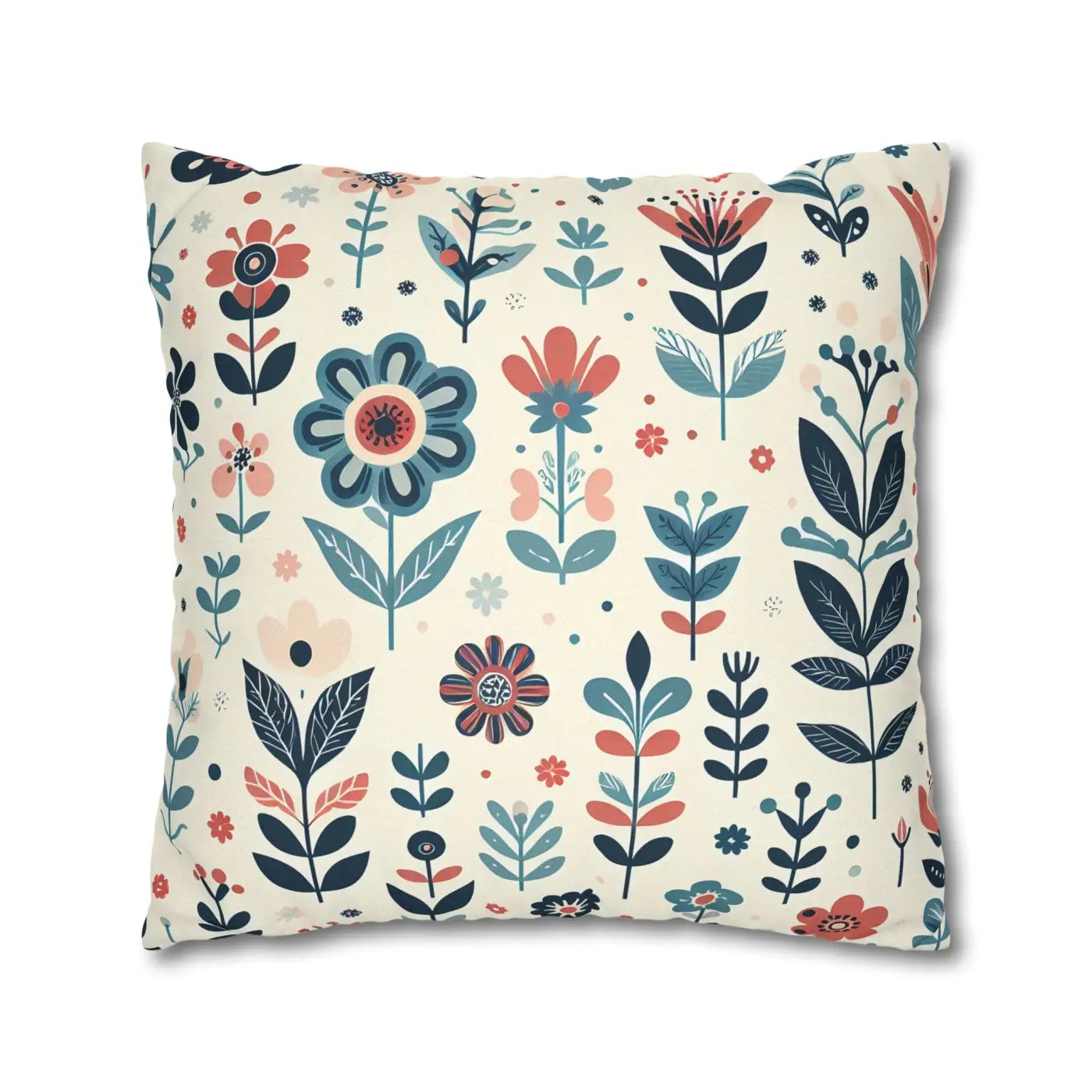 Flower Garden Decorative Pillowcase - Cozy Floral Design - DipaliZ