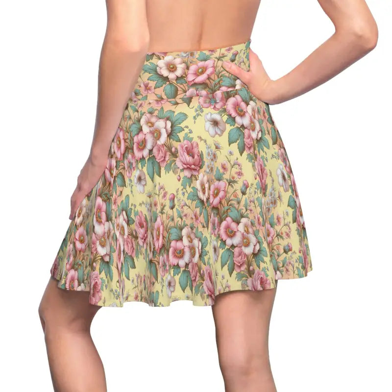 Floral Skater Skirt - Womens Twirl Ready Fashion - DipaliZ