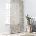 Flower Sketch Window Curtains - Elegant Home Decor - DipaliZ
