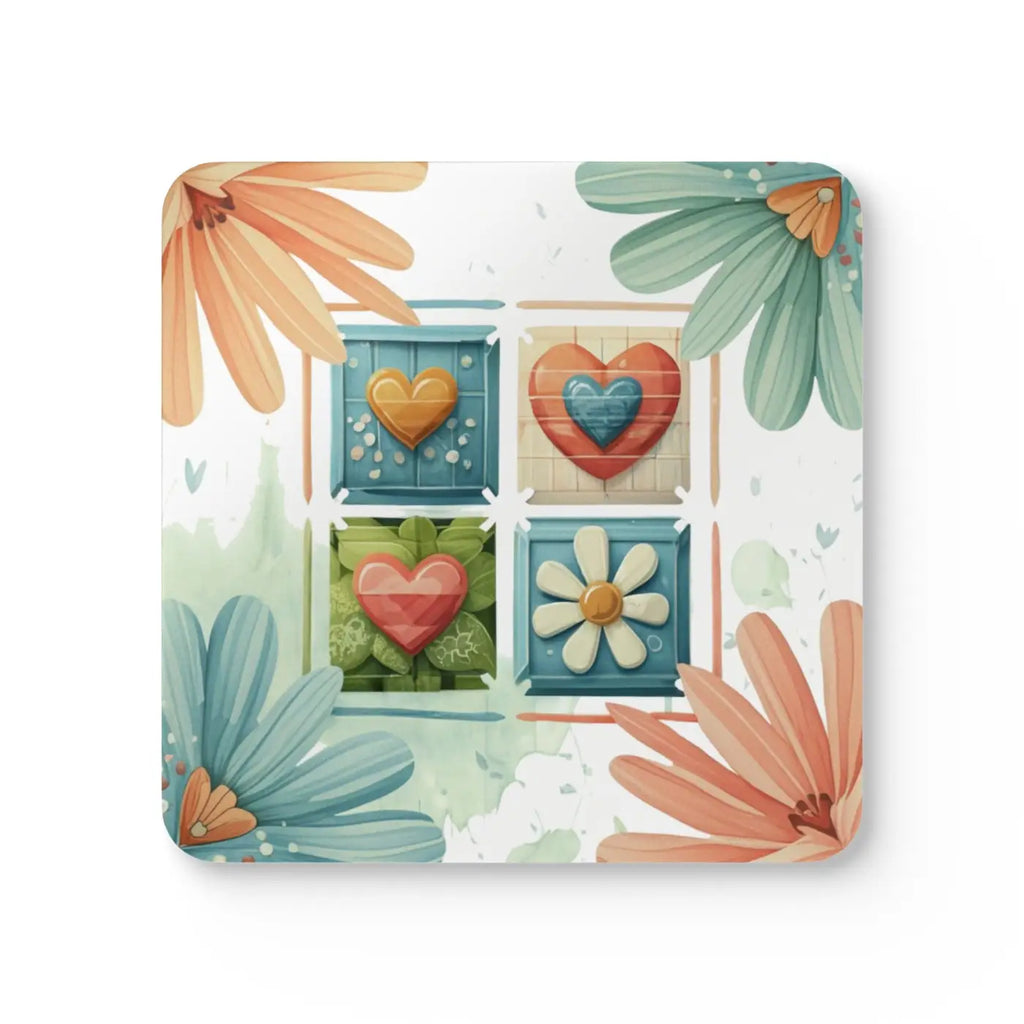 Corkwood Coaster Set - Stylish Drink Protection - DipaliZ