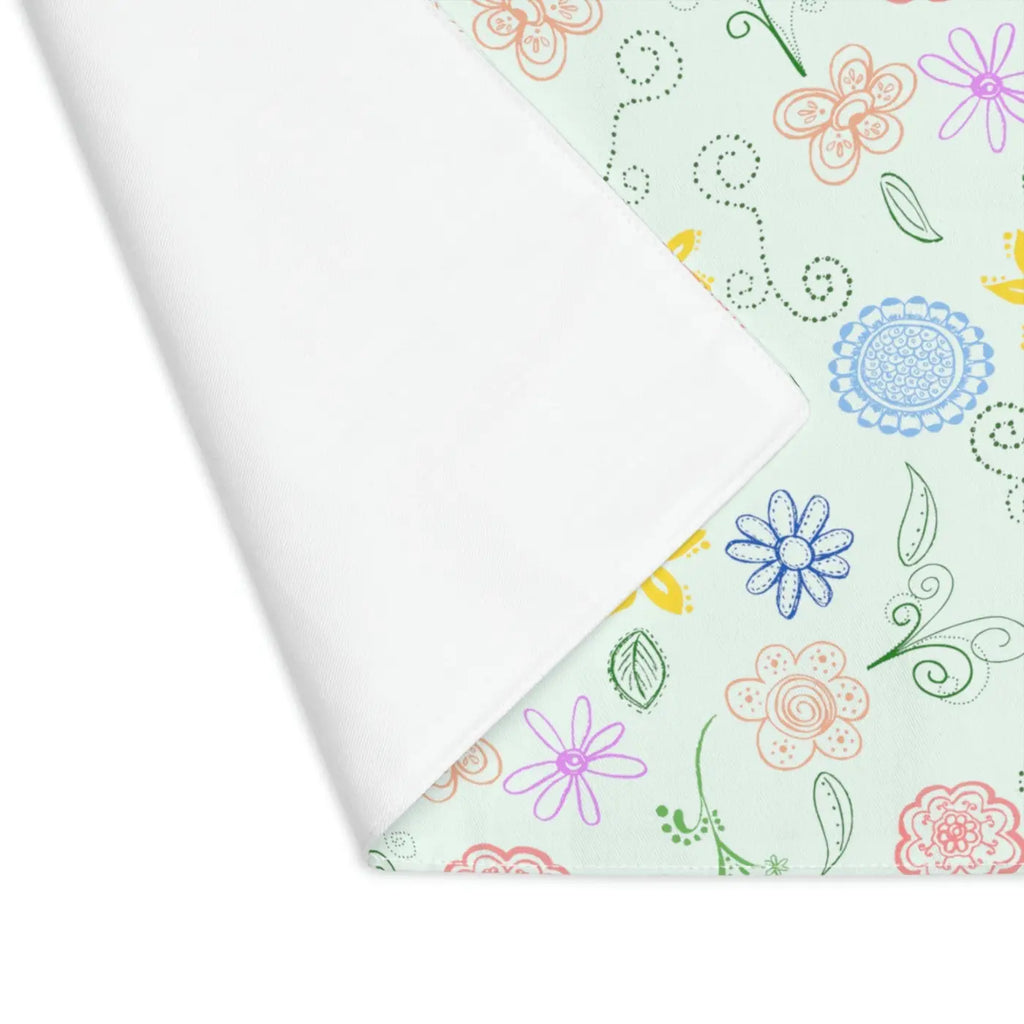 Floral Placemat - Pink Flowers Dining Decor - DipaliZ