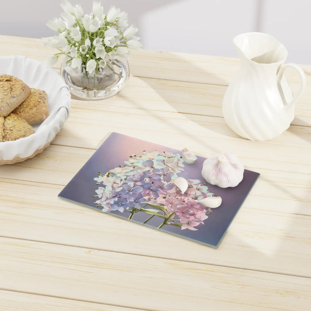 Purple Cutting Board - Flowers Pink Kitchen Style - DipaliZ
