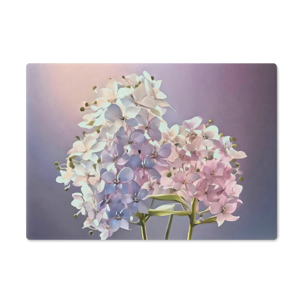 Purple Cutting Board - Flowers Pink Kitchen Style - DipaliZ