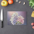 Purple Cutting Board - Flowers Pink Kitchen Style - DipaliZ