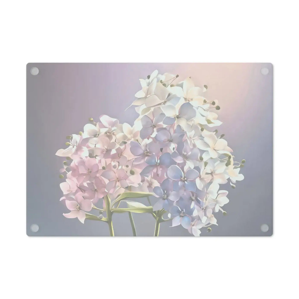 Purple Cutting Board - Flowers Pink Kitchen Style - DipaliZ