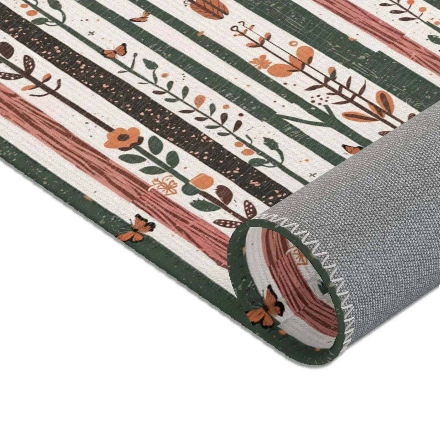 Trees Area Rugs - Floral Design Polyester Chenille - DipaliZ