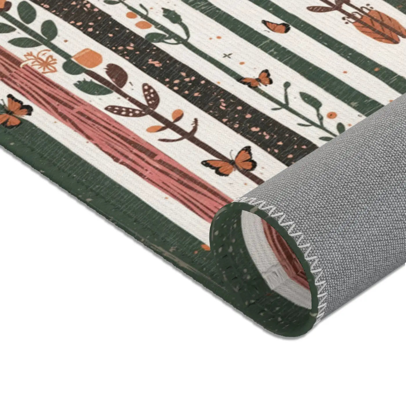Trees Area Rugs - Floral Design Polyester Chenille - DipaliZ