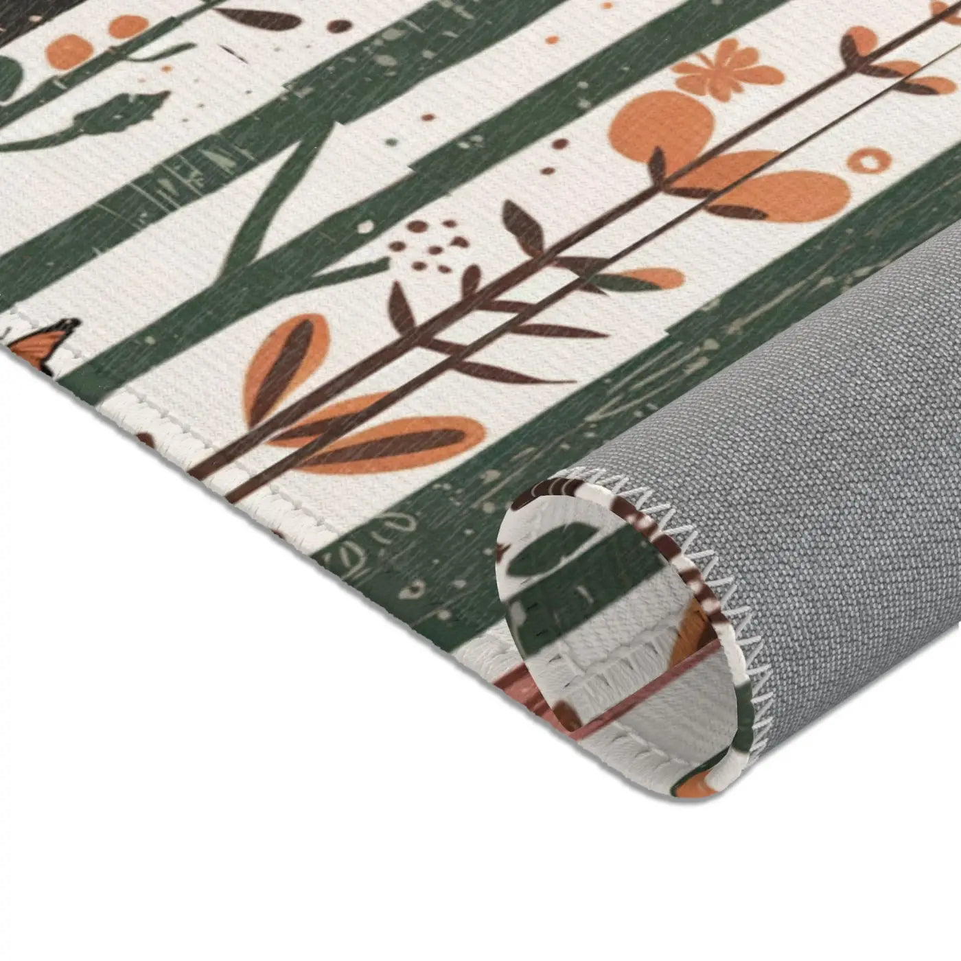 Trees Area Rugs - Floral Design Polyester Chenille - DipaliZ