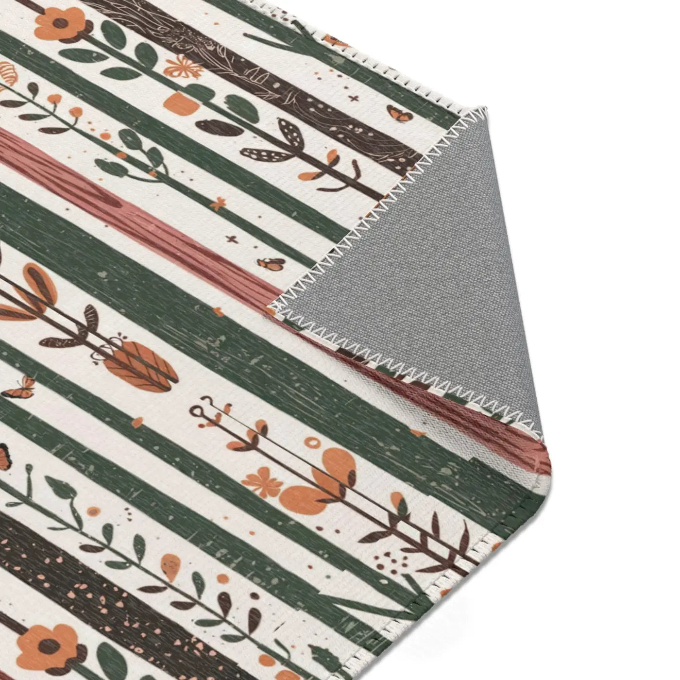 Trees Area Rugs - Floral Design Polyester Chenille - DipaliZ