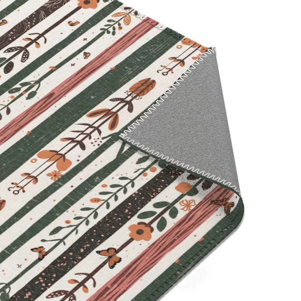 Trees Area Rugs - Floral Design Polyester Chenille - DipaliZ