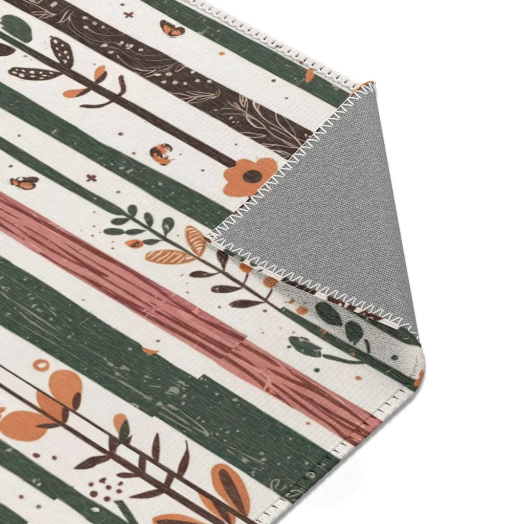 Trees Area Rugs - Floral Design Polyester Chenille - DipaliZ