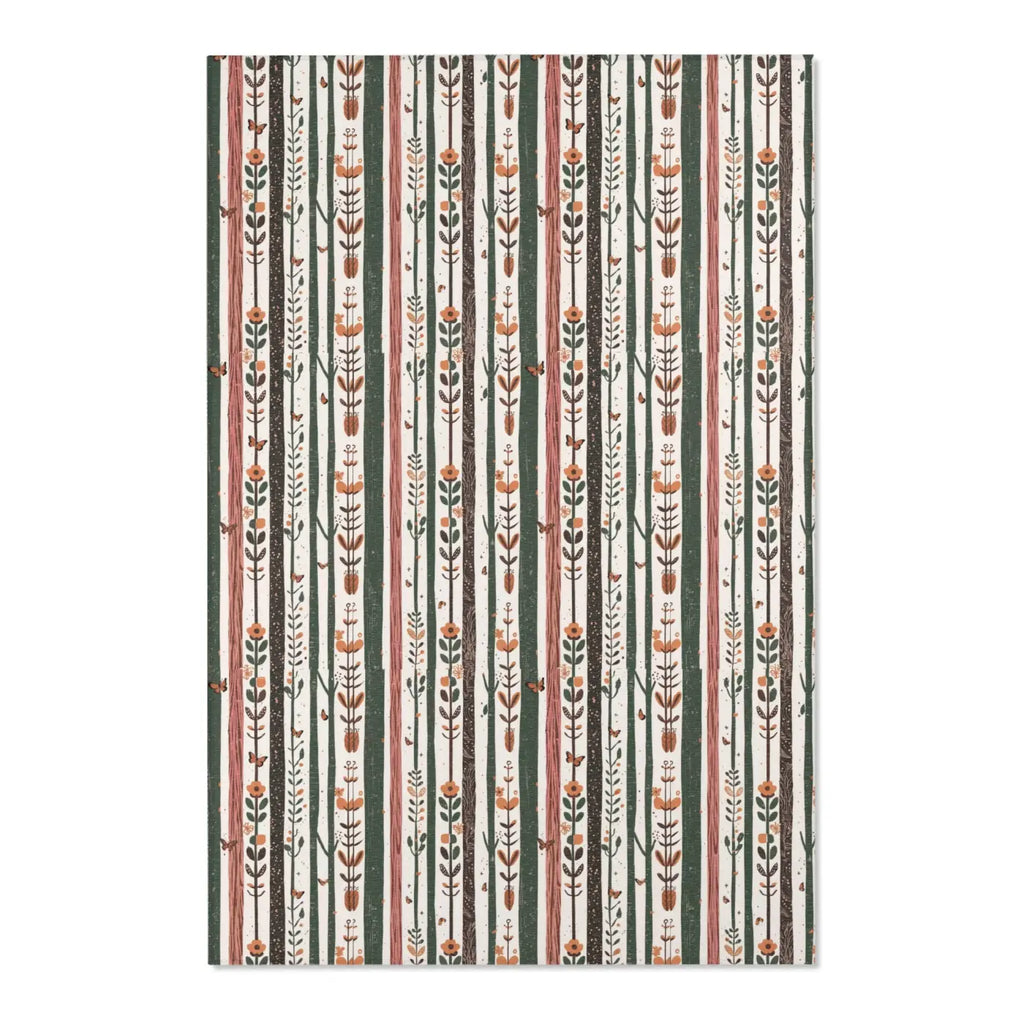 Trees Area Rugs - Floral Design Polyester Chenille - DipaliZ