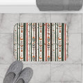 Stylish Bath Mat - Abstract Pattern with Anti-Slip Backing - DipaliZ