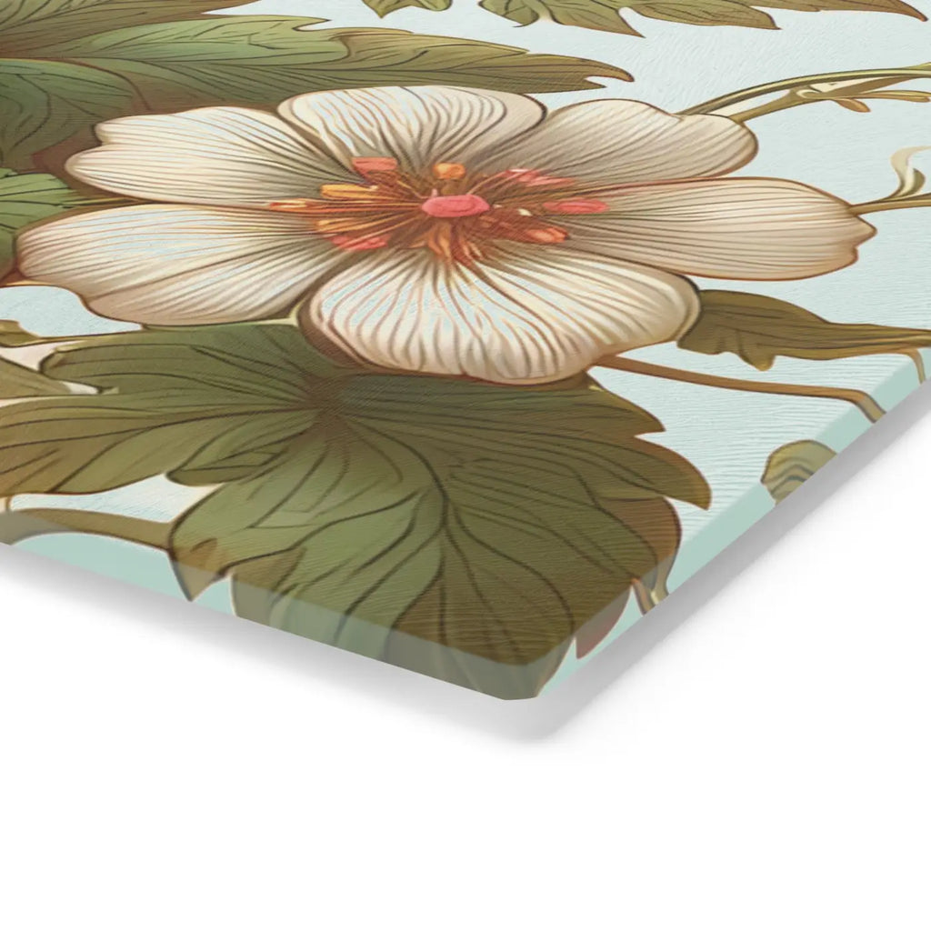 Vibrant Floral Vine Cutting Board - Kitchen Art - DipaliZ