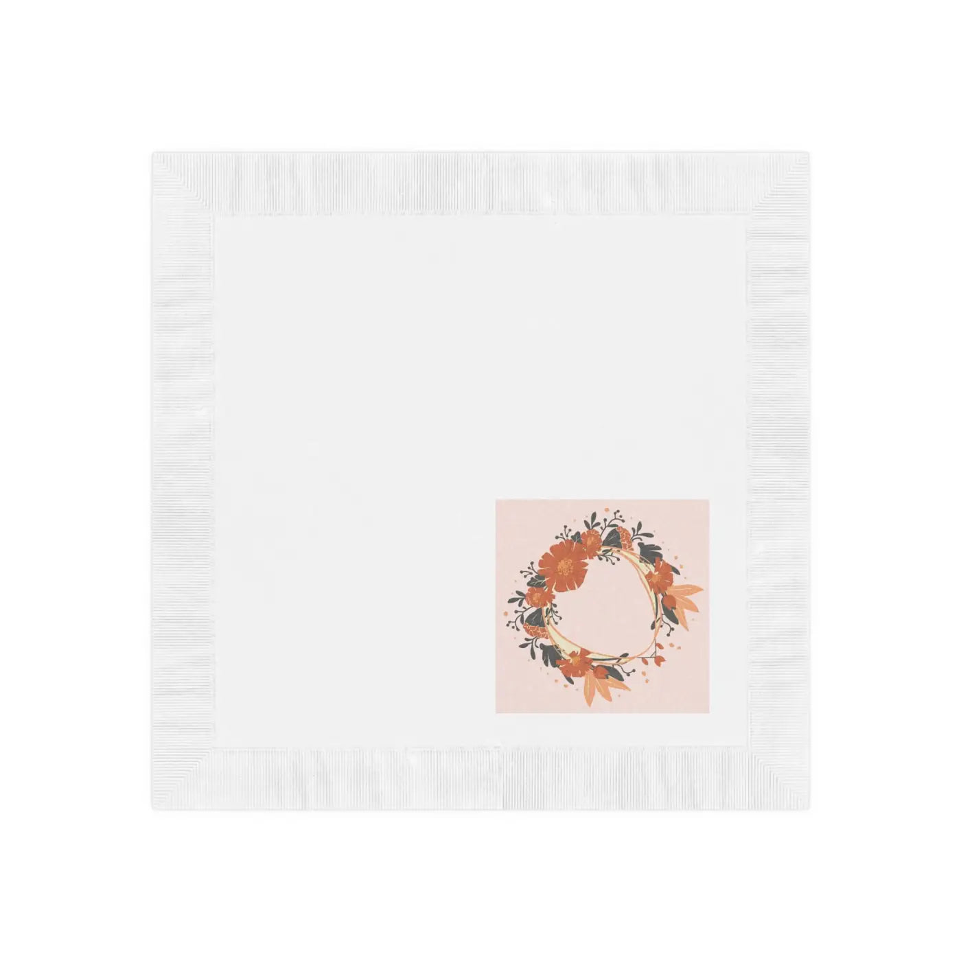 Sparkling White Coined Napkins - Elegant Party Essential - DipaliZ