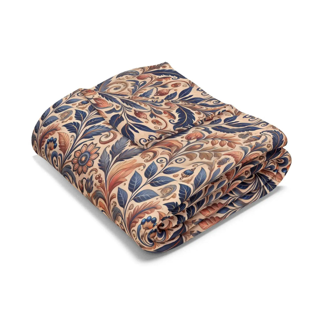 Premium Arctic Fleece Blanket - Vibrant Warmth Design - DipaliZ