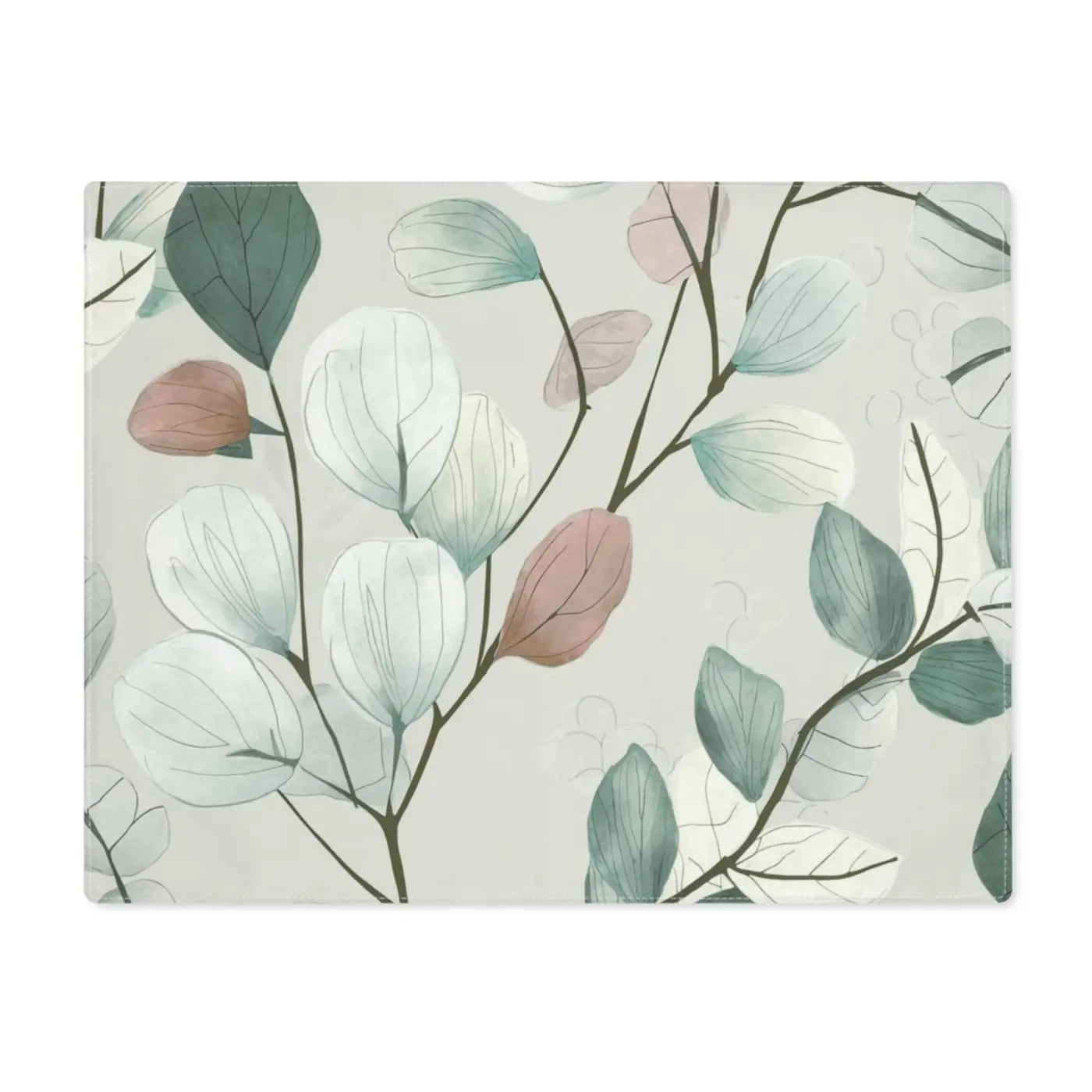 Fall Foliage Cotton Placemats - Colorful Leaves Design - DipaliZ