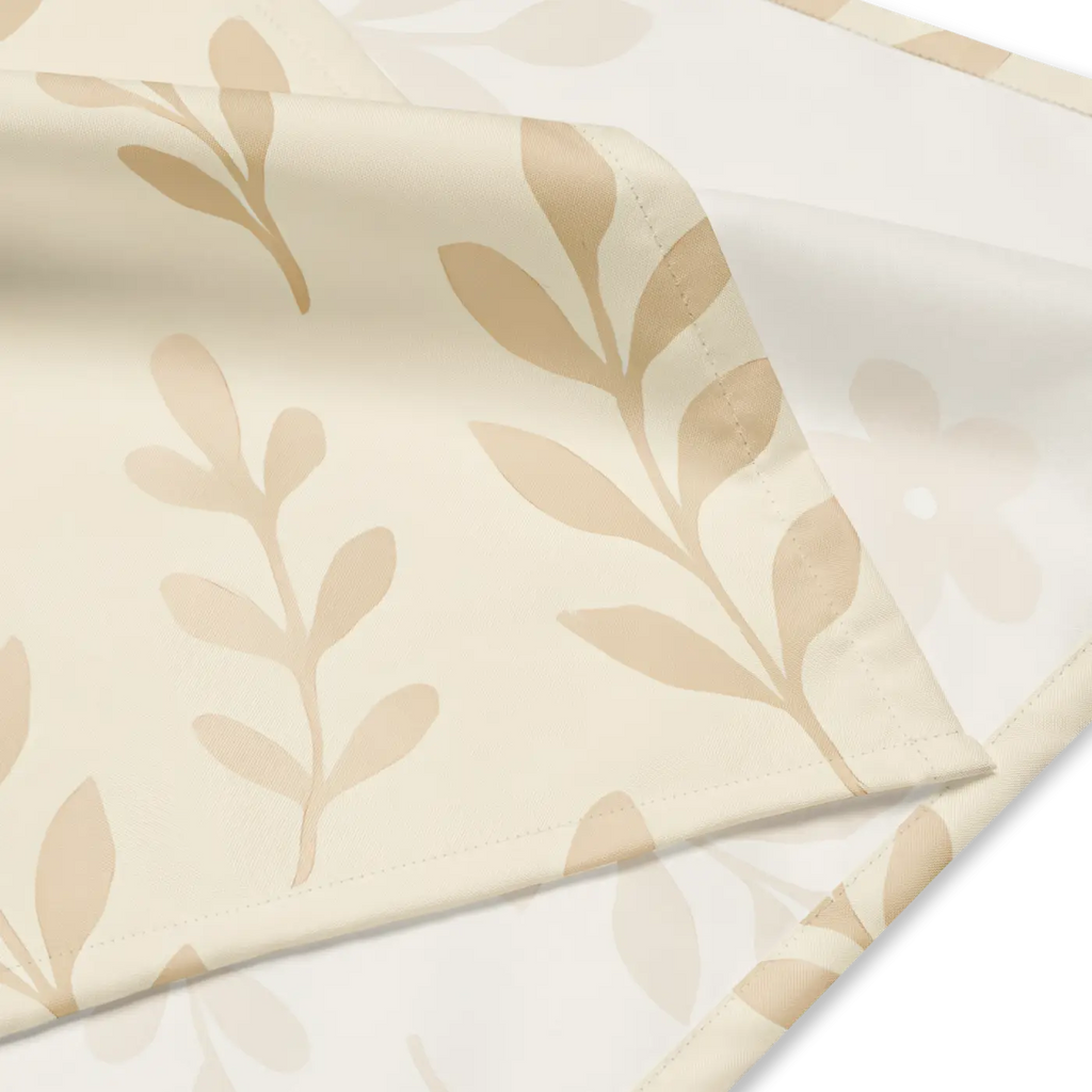 Foliage Print Bandana - All-Over Leafy Design - DipaliZ