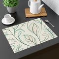 Vibrant Leaves Placemat - Cotton Cloth Table Decor - DipaliZ