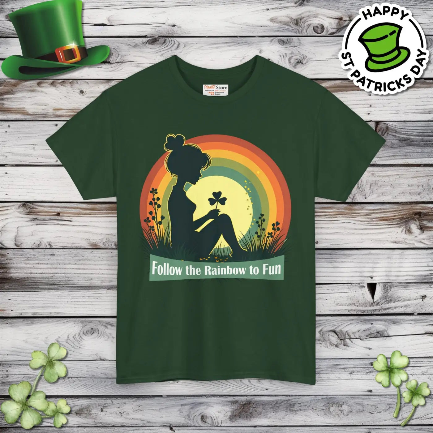 Rainbow Warrior Heavy Cotton Tee - Unisex Style - DipaliZ