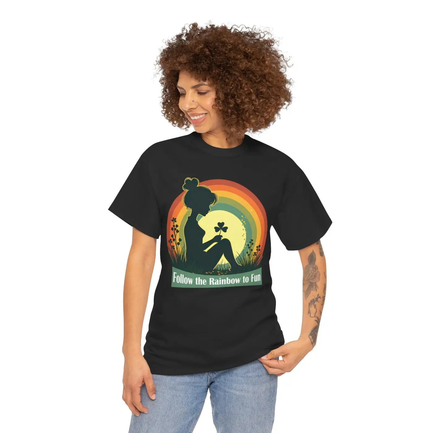 Rainbow Warrior Heavy Cotton Tee - Unisex Style - DipaliZ