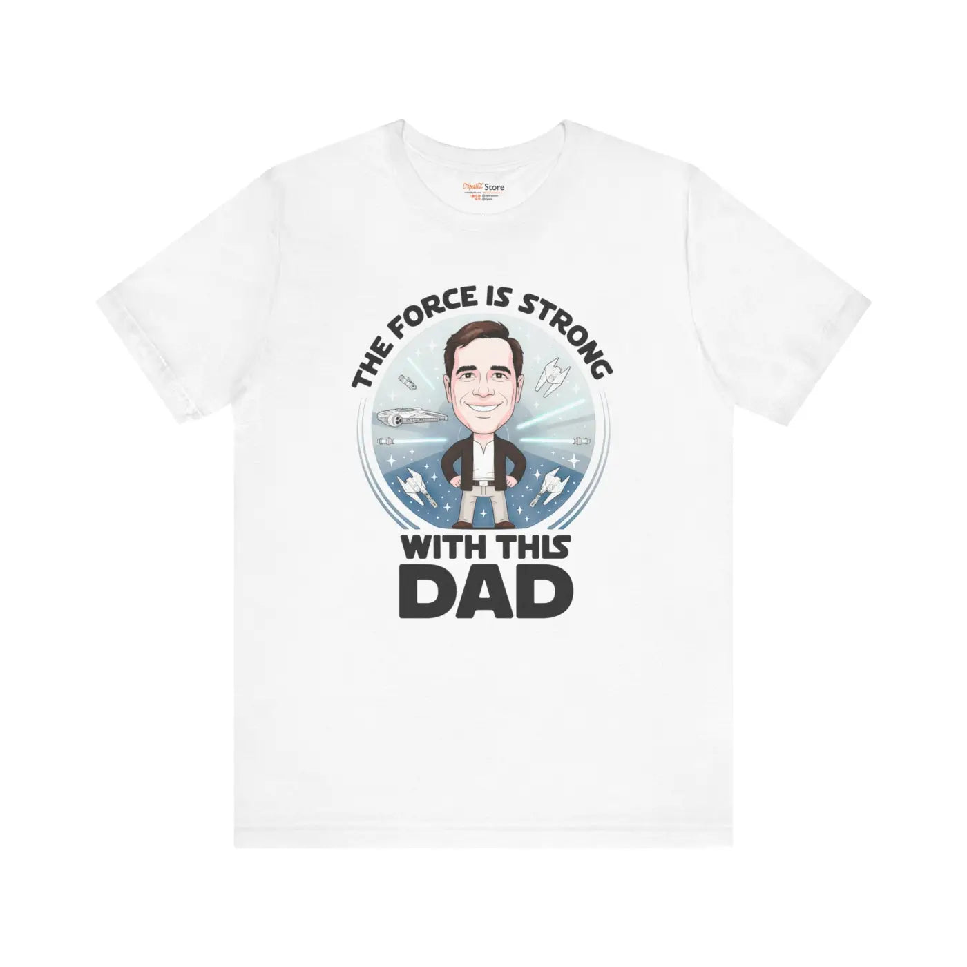 Funny Dad Shirt - Star Wars Vibes for Father's Day - DipaliZ