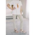 Kids Lightweight Leggings with Small Trees